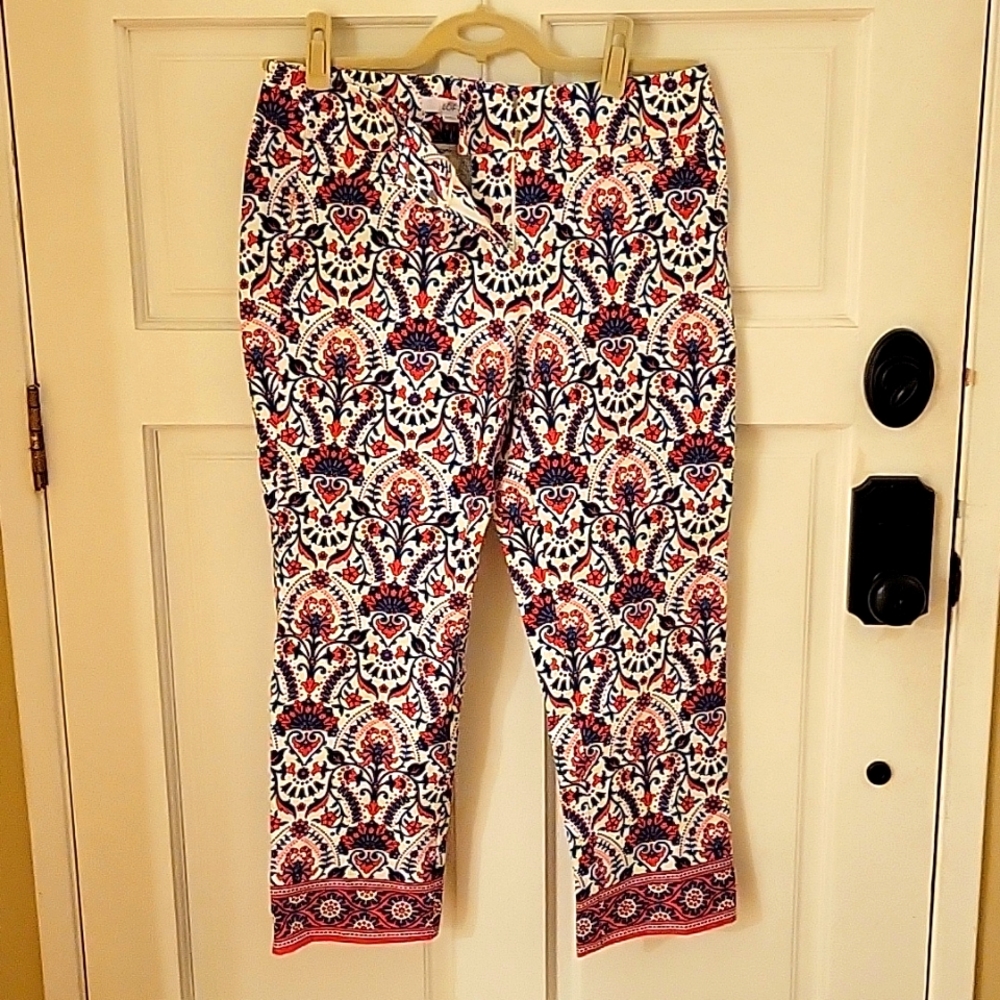 NWT, Ann Taylor Loft, The Rivera pant, cropped Marisa fit size 6